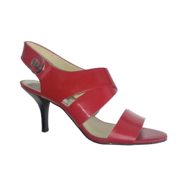 MICHAEL KORS Joselle Heels PatentLeather Slingback - Picture 2 of 8